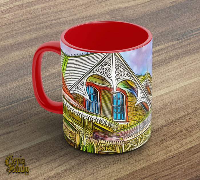 Ceramic Mug 11oz ( Digital Art ) Boissiere House